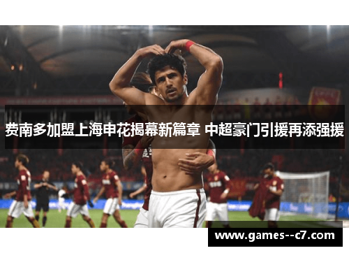 费南多加盟上海申花揭幕新篇章 中超豪门引援再添强援